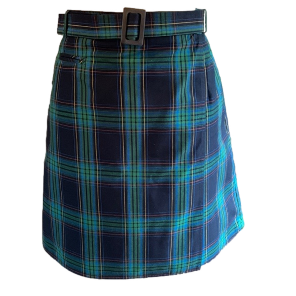 Talbots size 14 plaid preppy school girl skort